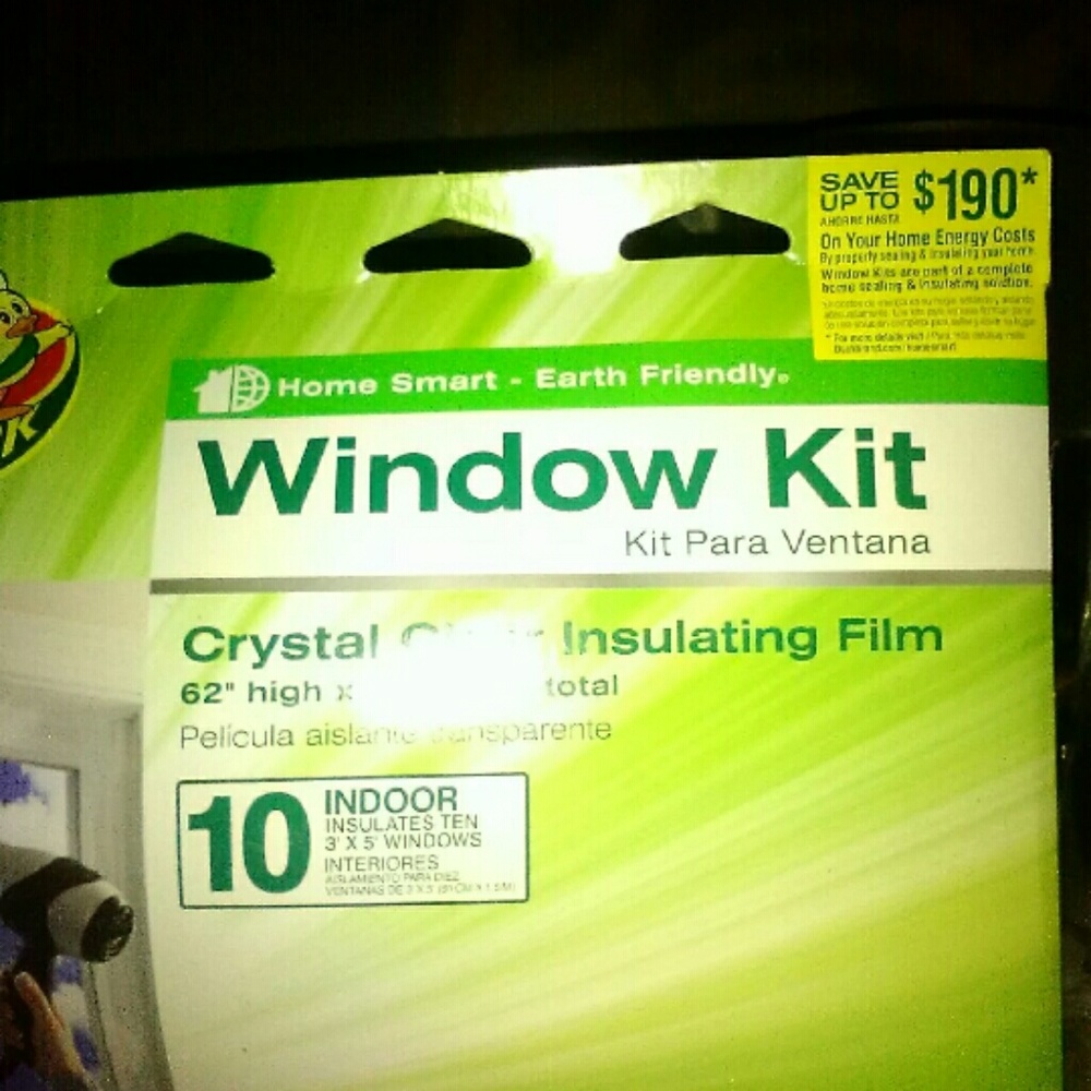 Window kit insulation